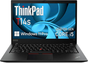 Lenovo ThinkPad T14s Gen 1 i5-10th Gen 16 GB RAM 512 GB SSD 14" 1920x1080 FHD Intel (R) Iris Xe Graphics Windows 10 Pro