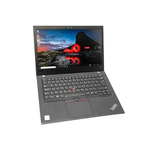 Lenovo ThinkPad T480 Laptop, Intel Core i5-8th Generation CPU, 8GB DDR4 RAM 256GB SSD Hard, 14.1 inch Display, Intel  Graphics